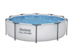 Bestway Steel Pro Max nadzemni bazen Ø305 x 76 cm, Tritech PVC