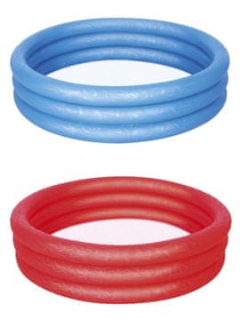 Bestway Bestway napihljiv 3-komorni otroški bazen 102 × 25 cm (110 l)