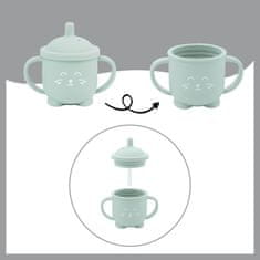 Babymoov Silikonska skodelica s slamico ISY CUP FOX