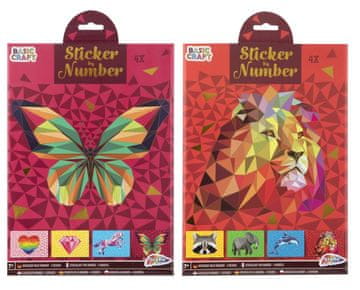 Nalepke po številkah A4