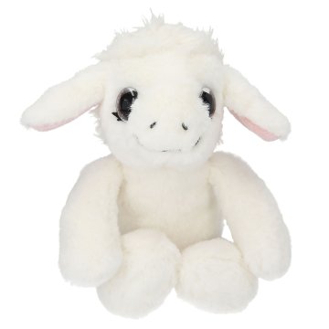 Plyšová ovečka Snukis Suse 25 cm, Bílá ovečka Suse