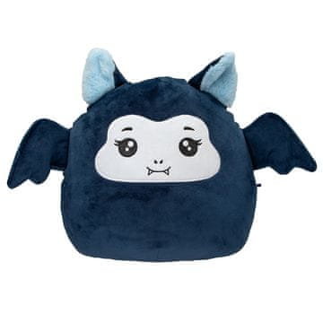 Plyšový polštářek netopýr svítící ve tmě Ylvi Swoppies, Tmavě modrý netopýr