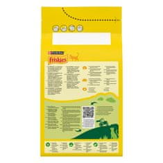 Friskies Indoor suha hrana za mačke, piščanec, puran in zelenjava, 6 x 1,5kg
