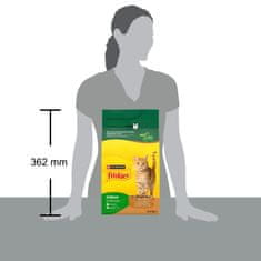 Friskies Indoor suha hrana za mačke, piščanec, puran in zelenjava, 6 x 1,5kg