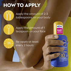 Nivea OF 30 Sun (Protect & Moisture Sun Spray) 200 ml