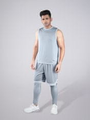 PANTONECLO Moški športni komplet Pantoneclo iz treh delov: majica s kratkimi rokavi, kratke hlače z zračnimi odprtinami in hlače, M