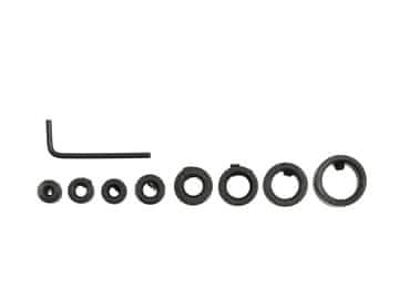 GEKO Komplet 8 globinskih omejevalnikov za sveder 3-16 mm G64999