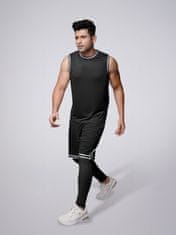 PANTONECLO Moški športni komplet Pantoneclo iz treh delov: majica s kratkimi rokavi, kratke hlače z zračnimi odprtinami in hlače, L