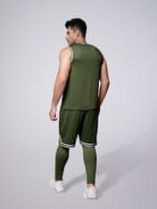 PANTONECLO Moški športni komplet Pantoneclo iz treh delov: majica s kratkimi rokavi, kratke hlače z zračnimi odprtinami in hlače, L