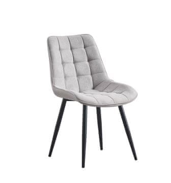 Fort JEDILNI STOL MARGARITA - Svetlo siva (set 4 kosov)