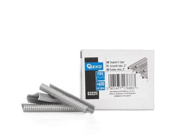 GEKO Sponke za klešče za mreženje, tip E, 600 kosov - G33211