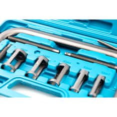 Rosfix Set Orodje za Demontažo Ventilov Glave 16–30 Mm – Vključuje Klešče | 5 Vložkov, 3 Palice, M12, 170 Mm