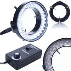 Rosfix Stereo Mikroskop Jupiter Pro – Trinokularna Glava, Povečava 7X-45X | Osvetlitev 56xLED, Kamera Pegasus
