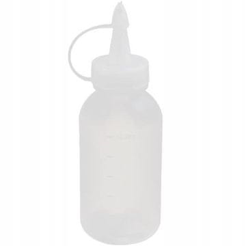 Rosfix Dozirna Steklenička 300 Ml – za Topila, Alkoholi, Lepila | Premer 55 Mm, Višina 165 Mm