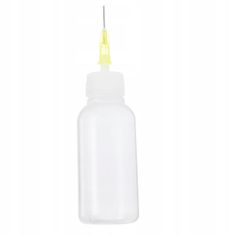 Rosfix Dozirna Steklenička 60 Ml iz Igla – za Topila, Alkoholi, Lepila | Igla 20G, 0,9 Mm, Dolžina 15 Mm.