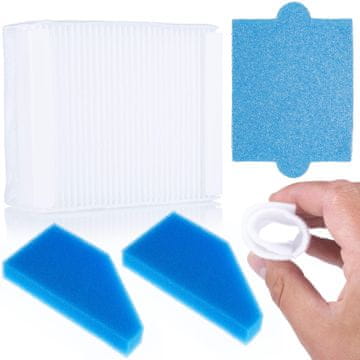 Rosfix Set Filtri za Sesalnik Thomas Aqua+ in Perfect Air – HEPA, Motorni, Goba | 102×90×40 Mm