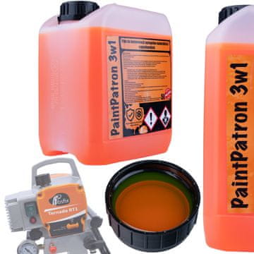 Rosfix PaintPatron 3v1 Tekočina za Vzdževanje Agregatov – 5 L, proti Koroziji in Zmrzali, za Batne in Membranske