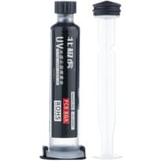 Rosfix Črna UV Soldermaska – Zaščita PCB, Neprevodna, Hitro Strjevanje | 10 Ml, 95 Mm Brizga