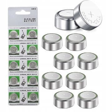 Rosfix Alkalne Baterije LR1130 – 1.55V, Ø11.45 Mm X 3.05 Mm, Set 10 Kosov | Združljivo z AG10, G10, V10GA