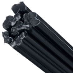 Rosfix Spoj za Varjenje Plastike PP – Črn, 10 Kos, 20 Cm Dolžina | 260–330 °C Tališče, Visoka Kakovost