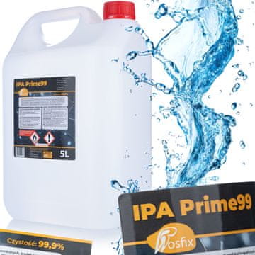Rosfix IPA Prime99 Izopropilni Alkohol – 99,9 % Čistoča, 5 L | za Ciscenje, Odtluscevanje, Dezinfekcijo