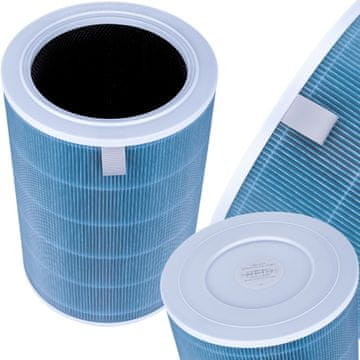 Rosfix Nadomestni Del za Čistilec Zraka Xiaomi Mi Air Purifier 1–3/Pro – HEPA H13 Filter | Modra, 6 Mesecev