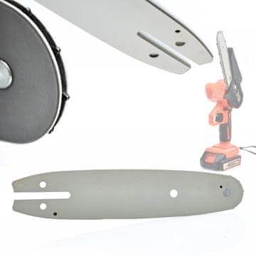 Rosfix Pila Vodilo 8 – Jeklo, 24 Cm Dolžina, 1/4 Veriga, 1.3 Mm Utora | za Mini Rechargeable Pilo