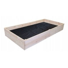 ABC CONNECT Lesena vrtna visoka greda 120x60x28 