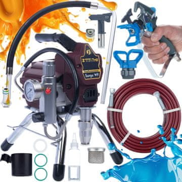 Zenthril Zenthril Surge WF Enota za Barvanje – 1800 W, 20 MPa, 2 L/min, 0,019, EasyPerformance | do 4300 M²/dan