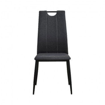 Fort JEDILNI STOL STARK - Temno siva (set 4 kosov)