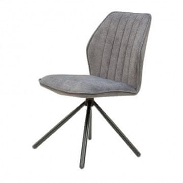 Fort JEDILNI STOL JENS (več barv)-Svetlo siva (set 2 kosov)