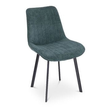 Fort JEDILNI STOL MARVI (VEČ BARV)-Temno zelena (set 2 kosov)