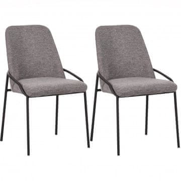 Fort Stol KLEIN (siva) (set 2 kosov)