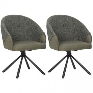 Fort Stol TONIR (zelena) (set 2 kosov)