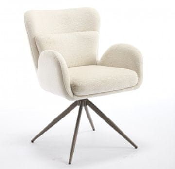 Fort Oblazinjen jedilni stol TARO (bež) (set 2 kosov)