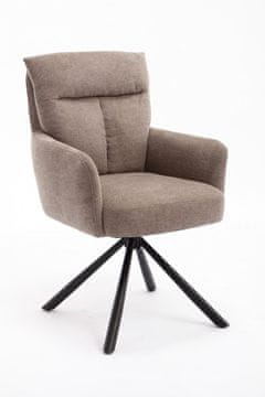 Fort Oblazinjen jedilni stol OASIS (svetlo rjava) (set 2 kosov)