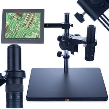 OEM Mikroskop Earth Pro MCEP-0.5X – 7–45x Zoom, C-Mount, 100–150 Mm Delovna Razdalja | 25 Mm Navoj