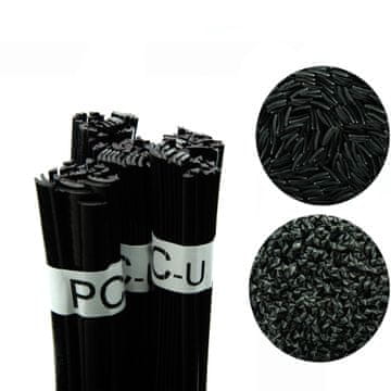 Rosfix PC-U Črno Spojilo za Varjenje Plastike – 100 G, 42 Cm Žica, 320–360 °C | za PC, PC/ABS, PC/PBT