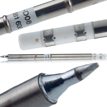 OEM Grelna Konica T12-D0.8 – za Spajkalno Postajo, Hitro Segrevanje, Thermopar, 300 °C | za T12 Grota