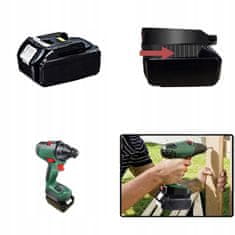 Rosfix MT18BOS C/B Adapter – Pretvornik Baterije Makita 18V za Orodja Bosch 18V | BL1830–BL1860, 18V