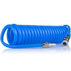 Rosfix Spiralna Pnevmatska Cev 8x12 Mm – Poliuretan, 5 M, 6–10 Bar, −20°C do +75°C | Visoka Prožnost