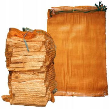 Rosfix Mrežasti Vrečki 70x110 Cm – Rumeni, do 50 Kg, iz Vrvice, 100 Kosov | za Kmetijstvo in Industrijo