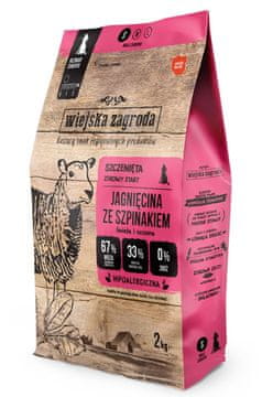 Wiejska Zagroda Wiejska Zagroda Hrana za jagnjeta s špinačo za mladiče 2 kg