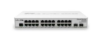 Mikrotik Mikrotik CRS326-24G-2S+IN omrežno stikalo Upravljano Gigabit Ethernet (10/100/1000) Power over Ethernet (PoE) Belo