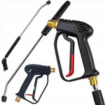Rosfix Set Brizgalna Cev 90 Cm From Šobo – Nadomestni Del za Visokotlačni Čistilnik Karcher HD HDS Kranzle | 345 Barov, 150°C, 40 L/min