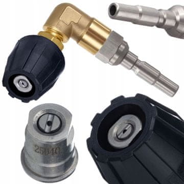 Rosfix Nadomestni Del za Brizgalno Cev Kranzle 90° – Šoba M18x1.5 | za Kranzle 1050, XA15, XA17