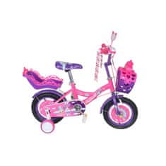 Denis Otroško kolo, 20", žensko, roza