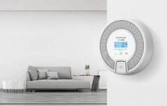 X-Sense CO03D digitalni detektor ogljikovega monoksida z LCD zaslonom (ZASXS00147WEU)