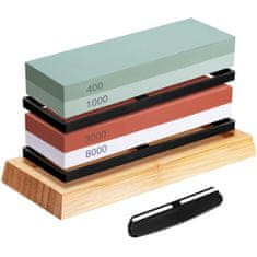 Severno Brusni kamen, brusilnik nožev, vodni kamen - set za brušenje 400/1000 3000/8000