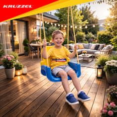 Kruzzel Otroška Gugalnica 3v1 Nastavljiv Varnostni Trak Protizdrsna Konstrukcija